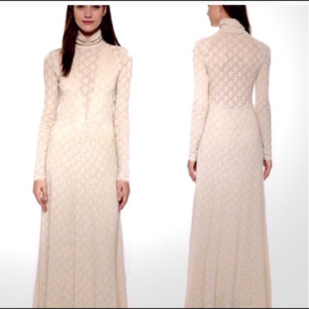 Free people white river lace dress